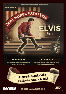 Elvis 90 år - Joel Nunez Trio