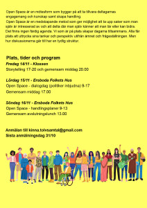 Open Space för demokrati