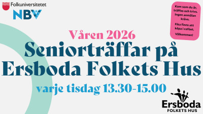 Seniorträffar på EFH - Polisen informerar