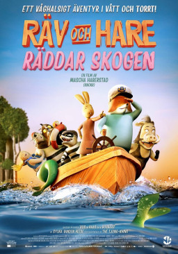 Familjebio - Räv och Hare räddar skogen (Svenskt tal)